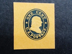 nystamps US Cut Square Stamp # U23 Mint H $600         N21x4194 - Picture 1 of 2