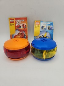 LEGO 4415 and 4417: X-pods Auto and Plane - Opened stackable containers