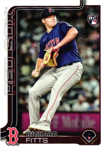 2025 Topps Series 2 - Richard Fitts #670 (RC) - Red Sox - Bild 1 von 2