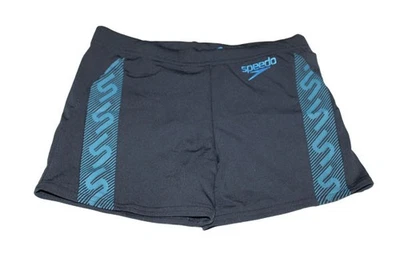 SPEEDO BADEHOSE BADESHORTS SCHWIMMHOSE ASPALT GRAU BLAU 8-808742A585 Gr. 2 / XS - Bild 1 von 3