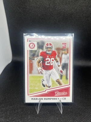 2017 Panini Classics Blue Back #264 Marlon Humphrey #053/175 RC - Image 1 of 2