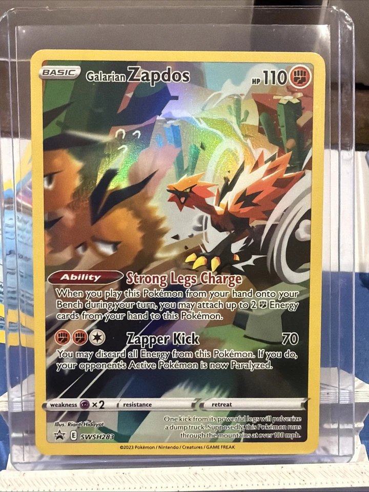 Galarian Zapdos SWSH283 SWSH: Sword & Shield Promo Cards Holo - Image 1 of 3