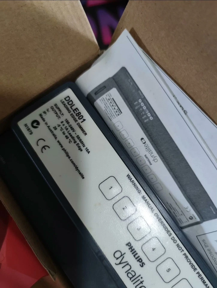 Philips dynalite smart dimming controller DDLE801 Brand new original - Image 1 of 4