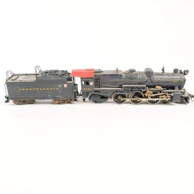 HO Scale Pennsylvania PRR #2027 4-6-2 Steam Locomotive & Tender DC Powered - Image 1 of 4