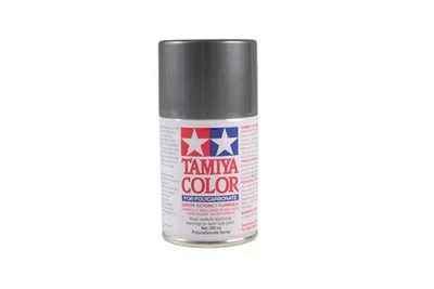 Tamiya Polycarbonate Lexan Paint PS-63 Bright Gun Metal Spray TAM86063 86063 - Image 1 of 2