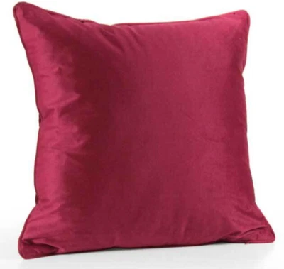 CUSCINO ROSSO VELLUTO IMBOTTITO DIVANO SALOTTO POLTRONA 400+200 GR MODER 45*45cm
