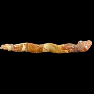 Zuni Fetish Rattlesnake by Andrew Quam, 4" long - Picture 1 of 5