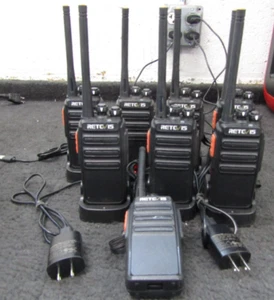 LOTO OF 8 RETCVIS H-777S Long Range Walkie Talkie - Zdjęcie 1 z 5