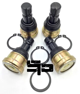 Polaris RZR Ranger 570, 800, 800 S, 900 (4) Heavy Duty Ball Joints Upper Lower - Image 1 of 4