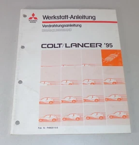 Manual de taller Mitsubishi Colt / Lancer suplemento esquemas eléctricos a partir de 1995 - Imagen 1 de 1