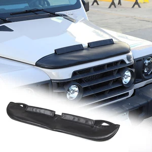 Black Car Bonnet Hood Bra Protector Mask Cover For Ineos Grenadier 2022-2024 New - Picture 1 of 14