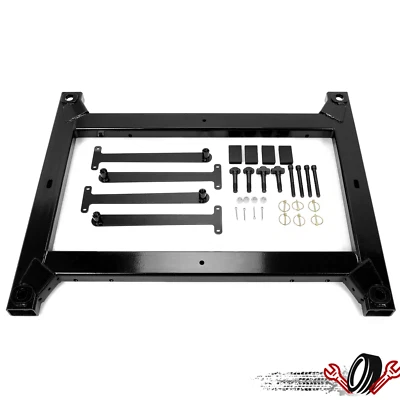 5th Wheel Hitch Rail Adapter 25000LBS Powder-Coated For Ram 2500 3500 2013-2021 Foto 1 de 4