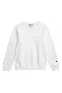 Champion Premium NEW Big Girls Crew Fleece Training Sweatshirt CHX849 Medium $45 - Picture 1 of 1