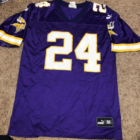 Vintage Robert Griffith #24 Minnesota Vikings NFL Football Jersey ( Size M ) ! Cover