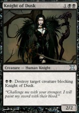 4x Japanese Knight of Dusk ~ Near Mint 10th Edition Tenth Foreign MTG Magic x4 4