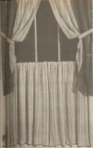 Vintage Cozy Cottage Curtains PATTERN ONLY - Picture 1 of 1