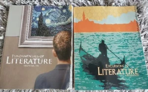 BJU Press Fundamentals of Literature 2nd Edition & Excursions In Literature 3rd - Picture 1 of 7
