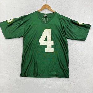 Unisex Green Bay Packers Jersey Size M Brett Favre 4 NFL Short Sleeve Polyester - Picture 1 of 7