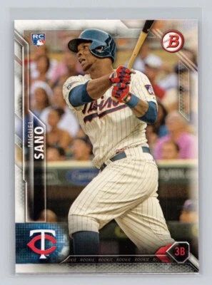 Miguel Sano 2016 Bowman Baseball #140 Minnesota Twins RC Rookie RC - Image 1 of 2