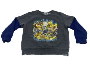 Bandai Hanamichi On Stage Knight Of Spear! Boys Blue Sweatshirt 120/5T Pre-Owned - Picture 1 of 7