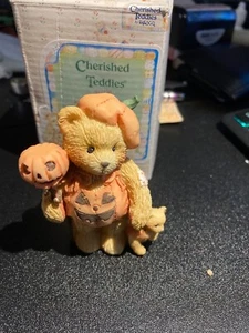 1994 Enesco Cherished Orddies Breanna 6180 amici patch zucca - Foto 1 di 3