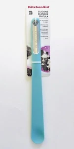 KitchenAid Spatula Aqua Sky Gourmet Blender Narrow Jar Kitchen Aid NEW - Picture 1 of 4