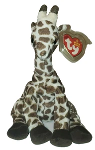 Ty Beanie Baby - SLAMDUNK the Giraffe 9" NEW MWMTs Plush Stuffed Animal Toy - Picture 1 of 7