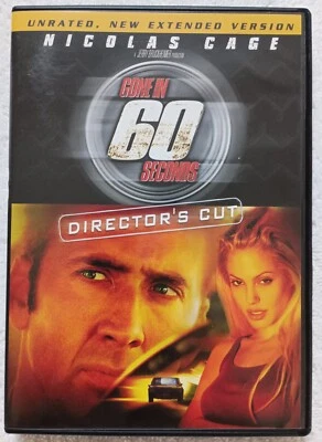 Gone In 60 Seconds (Director's Cut) "DVD" Unrated, New Extended Version  - Image 1 of 3