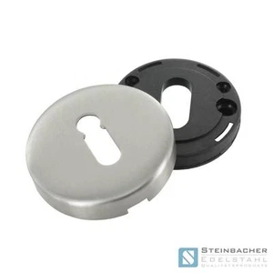 Edelstahl Schlüsselrosette Drückerrosette Türdrücker Beschlag - Bild 1 von 1