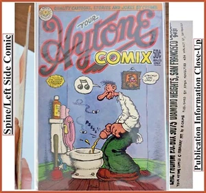 YOUR HYTONE COMIX #1 BY R. CRUMB (APEX NOVELTIES, Feb 1971). - Picture 1 of 9