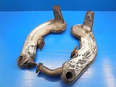 Intercambiadores de calor tempranos izquierdo y derecho originales Porsche 911 930 Turbo 1975-1977 OEM Foto 1 de 4