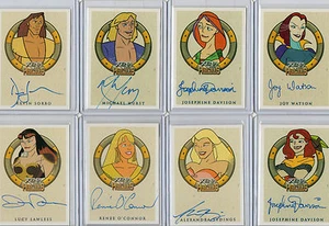Xena And Hercules Animated Adventures  Autograph Card Selection NM Rittenhouse - Picture 1 of 34