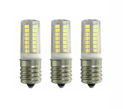 3pcs E17 C9 LED bulb 3W 110~120V 45-2835 SMD Ceramics Light Lamp *Dimmable* H - Image 1 of 4