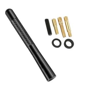 Universal Carbon Fiber Short Aerials Car FM AM Signal Receiver - Picture 1 of 8