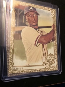 2019 Topps Allen & Ginter Silver Gold Hot Box #13 Braves Ozzie Albies - Picture 1 of 1