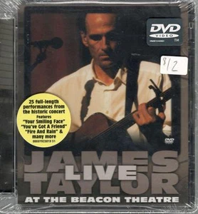 James Taylor Live At The Beacon Theatre; Sealed Live Concert DVD - Imagen 1 de 2