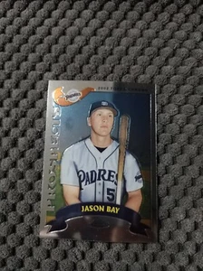 jason bay 2002 topps chrome traded rookie padres #T227 - Picture 1 of 2