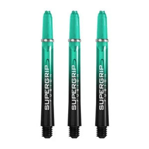 2 Sets (6 pieces) Harrows Supergrip Fusion Medium 45mm Darts Stems Jade Shafts - Picture 1 of 1