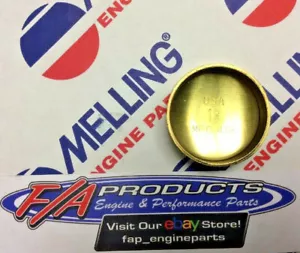 Melling MPC-41B Brass 1-5/8" Deep Cup Expansion Freeze Out Engine Block Plugs - Picture 1 of 5