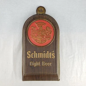 Rare Vintage Schmidt's Light Beer Sign Christian Schmidt & Son Phila Since 1860 - Picture 1 of 8