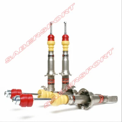 Комплект спортивных передних и задних амортизаторов Skunk2 Performance для Honda Civic 1996-2000 годов выпуска - Изображение 1 из 4