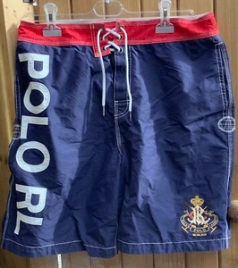 Ralph Lauren board shorts navy  size 32 - Picture 1 of 5
