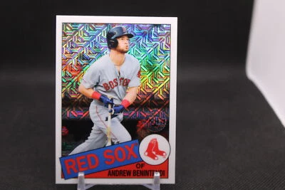 Andrew Benintendi #CPC-26 2020 Topps Update 1985 Topps Chrome Silver PackSox - Image 1 of 2