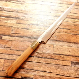 Masamoto Sohonten Yanagiba Knife 265mm Sharpened Buffalo Handle Sashimi Knife - Picture 1 of 10