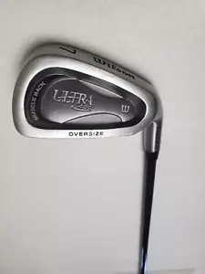 WILSON ULTRA 432 OVERSIZE 7-IRON RH MUSCLE BACK 37.5" GRAPHITE SHAFT MENS FLEX - Picture 1 of 21