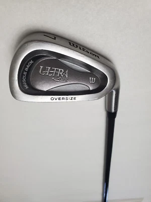 WILSON ULTRA 432 OVERSIZE 7-IRON RH MUSCLE BACK 37.5" GRAPHITE SHAFT MENS FLEX - Image 1 of 4