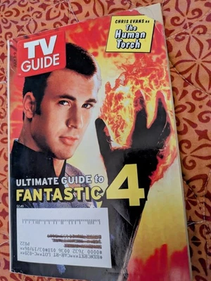 TV GUIDE 2005 Fantastic 4 Ultimate Guide (The Human Torch) Issue 07/03/05    - Image 1 of 3