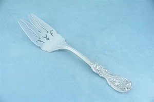 Reed & Barton Francis I Sterling 9-1/4 Large Cold Meat Fork New Mark No Monogram - Picture 1 of 7