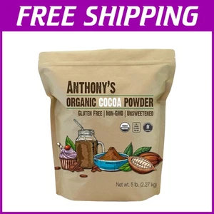 Anthony's Organic Raw Cocoa Powder 5 lb - Picture 1 of 9