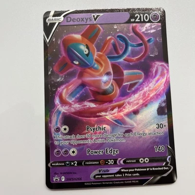 Deoxys V Sword & Shield Promo Cards SWSH266 Promo - Image 1 of 2